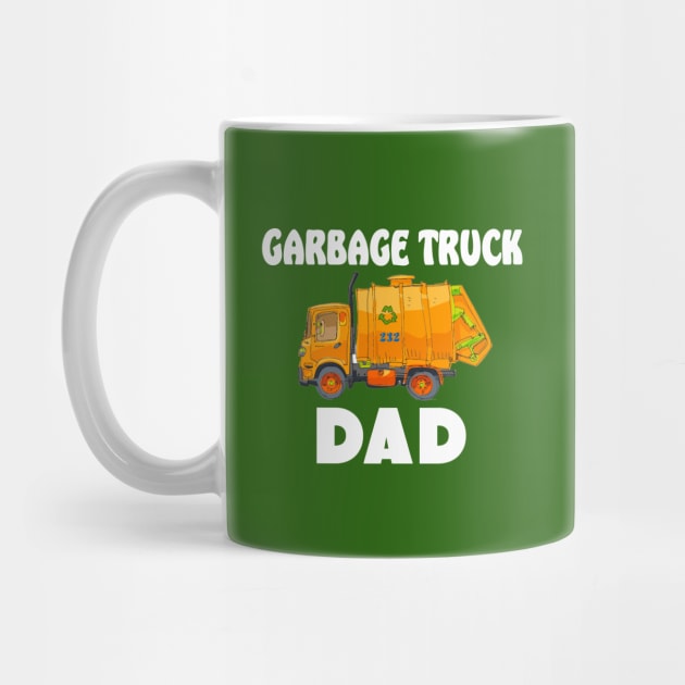 Garbage Truck by Happy Art Designs